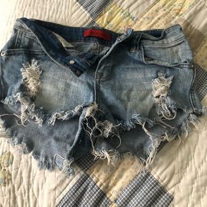 Distressed Shorts